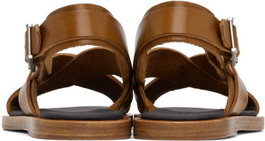 Starostlivosť o obuv A.P.C. A.P.C. Lou Sandals Hnedá | PXBVG-F51089, 1
