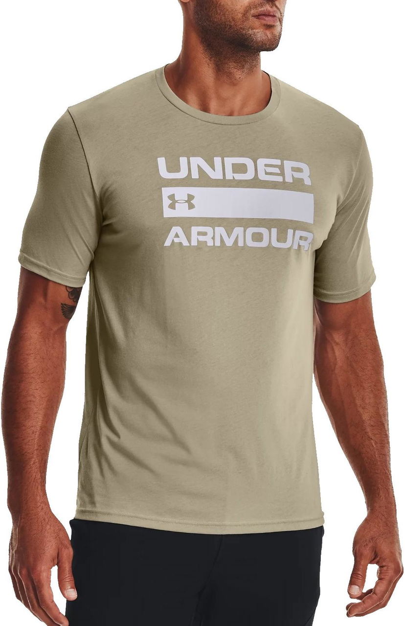 Tričko Under Armour Team Issue Wordmark Short Sleeve T-Shirt Zelené | 1329582-037