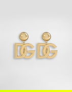 Dolce & Gabbana Metal DG Logo Earrings