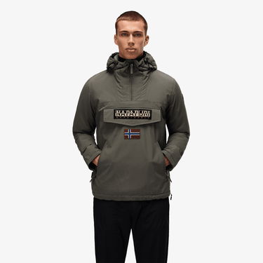 Vetrovka Napapijri Rainforest Pocket 2 Jacket Šedá | NP0A4GMDG0A1, 1