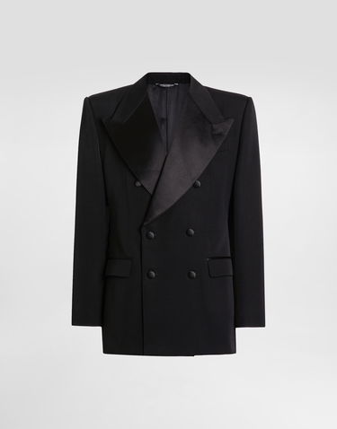 Bunda Dolce & Gabbana Double-breasted Sicilia Jacket Čierna | G2VO3TGJ865N0000, 0