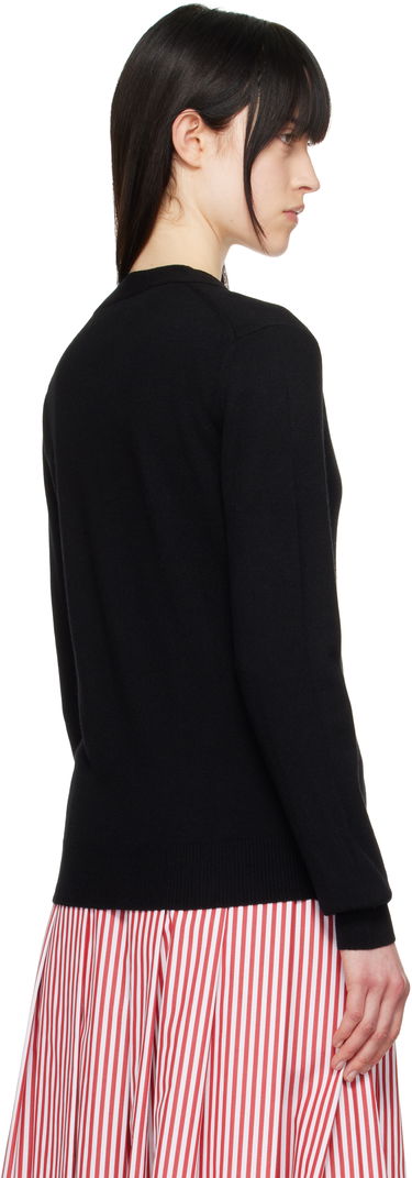 Sveter Comme des Garçons COMME des GARÇONS PLAY Heart Cardigan Čierna | AX-N024-051, 2