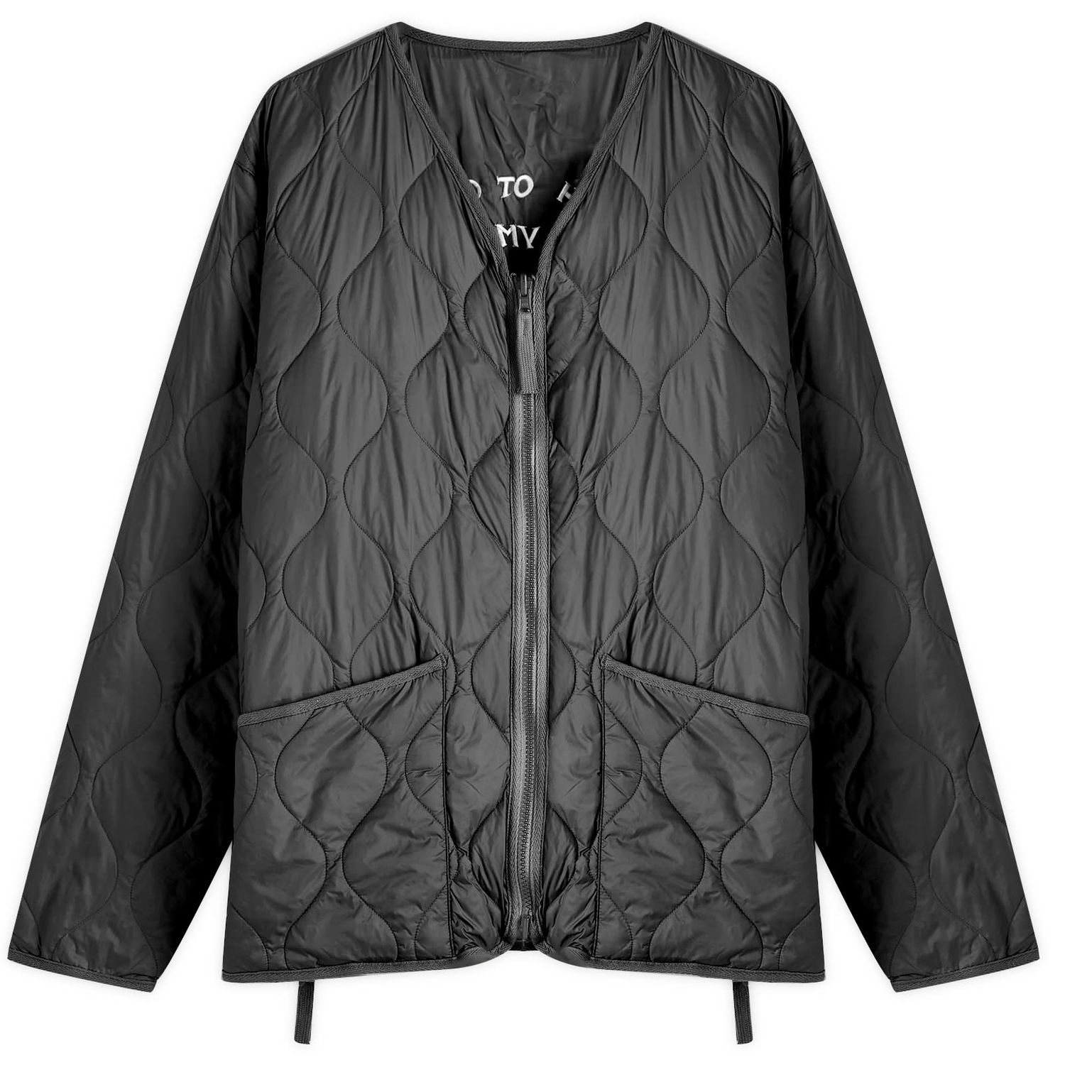 Prešívaná bunda TAION Reversible Down Jacket Čierna | TAION-JK04JS-BLK, 0