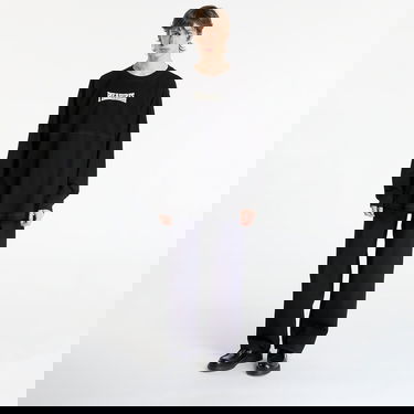 Tričko Pleasures Bulldog Heavyweight Long Sleeve Čierna | P25F039-BLACK, 3