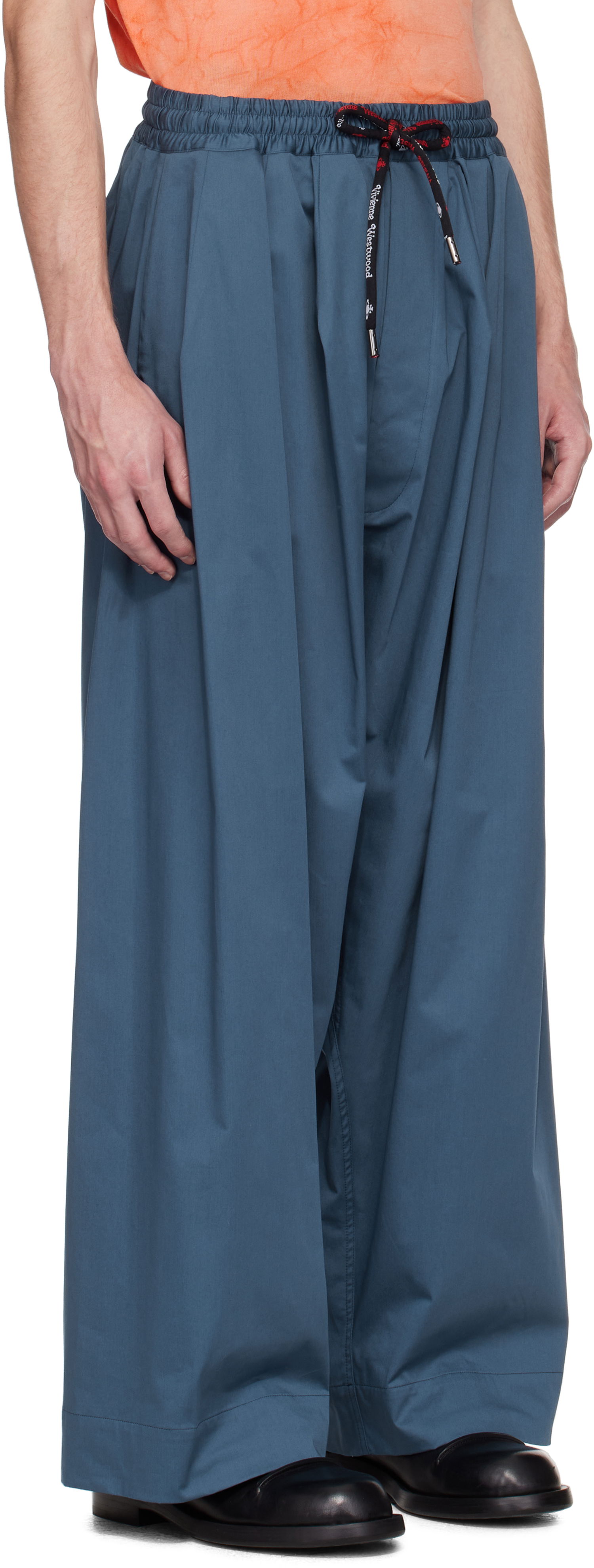 Nohavice Vivienne Westwood Vivienne Westwood Balloon Trousers Modrá | 2F01001M-W0137-, 1