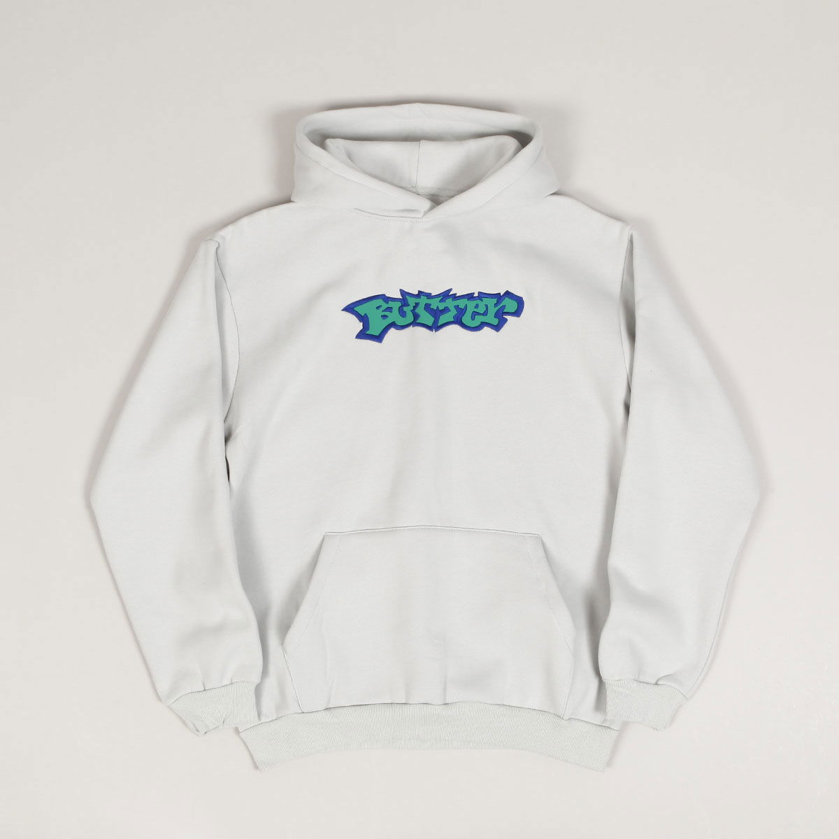 Mikina Butter Goods Yard Hoodie Cement Biela | butter-goods-yard-pullover-hoodie-cement, 1