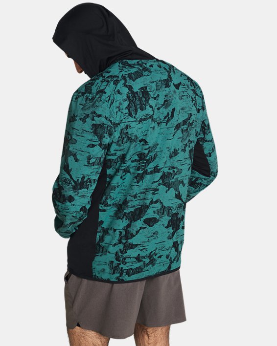 Tričko Under Armour Project Rock Iso Tide Hybridjacke für Herren Hydro Teal Zelené | 1383215-449, 1