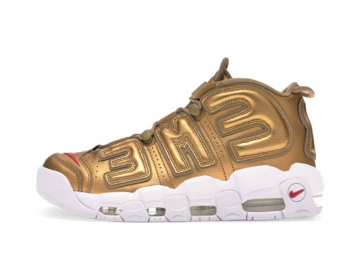 Tenisky a topánky Nike Supreme x Air More Uptempo "Suptempo Gold" Béžová | 902290-700