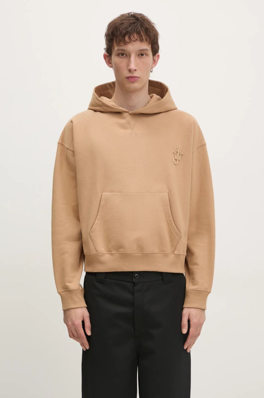 Mikina JW Anderson JW Anderson Anchor Logo Hoodie Hnedá | JW0183.PG1631.132, 0