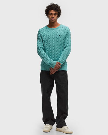 Sveter Polo by Ralph Lauren Cable Knit Pullover Zelené | 710775885511, 1