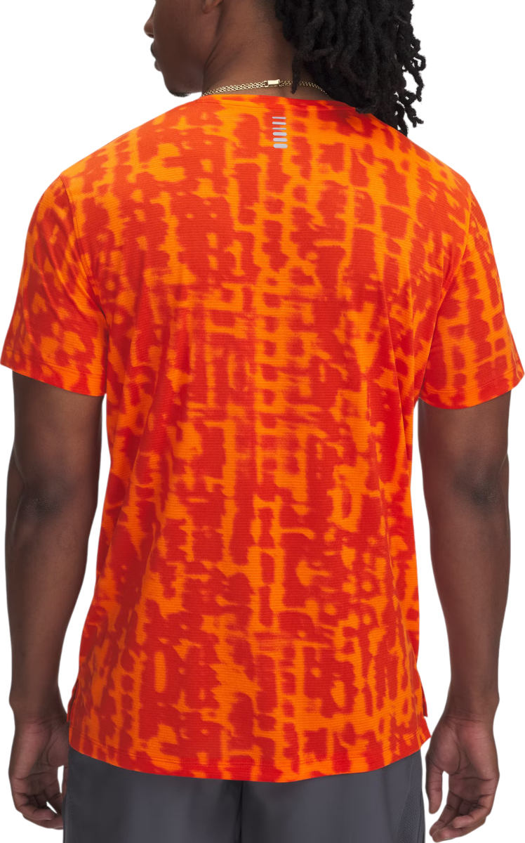 Tričko Under Armour Launch Printed Short Sleeve T-Shirt Oranžová | 1389687-835, 1