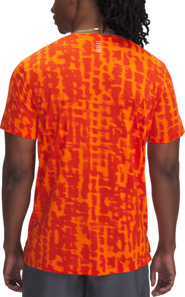 Tričko Under Armour Launch Printed Short Sleeve T-Shirt Oranžová | 1389687-835, 1