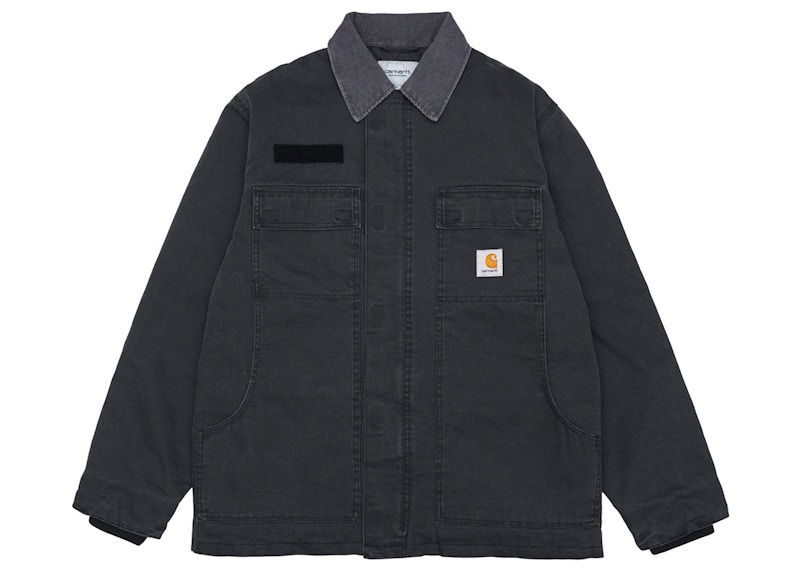 Kabáty Carhartt WIP Journal x Standard Arctic Coat Black Pigment Dye Čierna | a222088-22f-89pd, 0