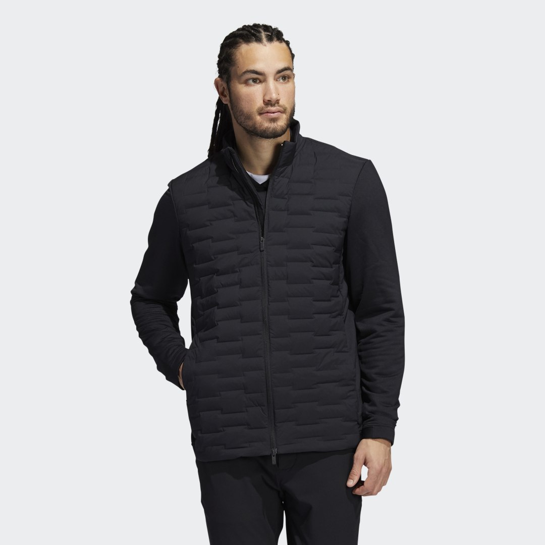 Bunda adidas Originals Frostguard Recycled Content Full-Zip Padded Jacket Čierna | H50986, 0