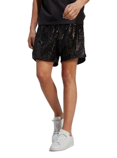 Šortky adidas Originals Shorts Sequin Čierna | IA2472