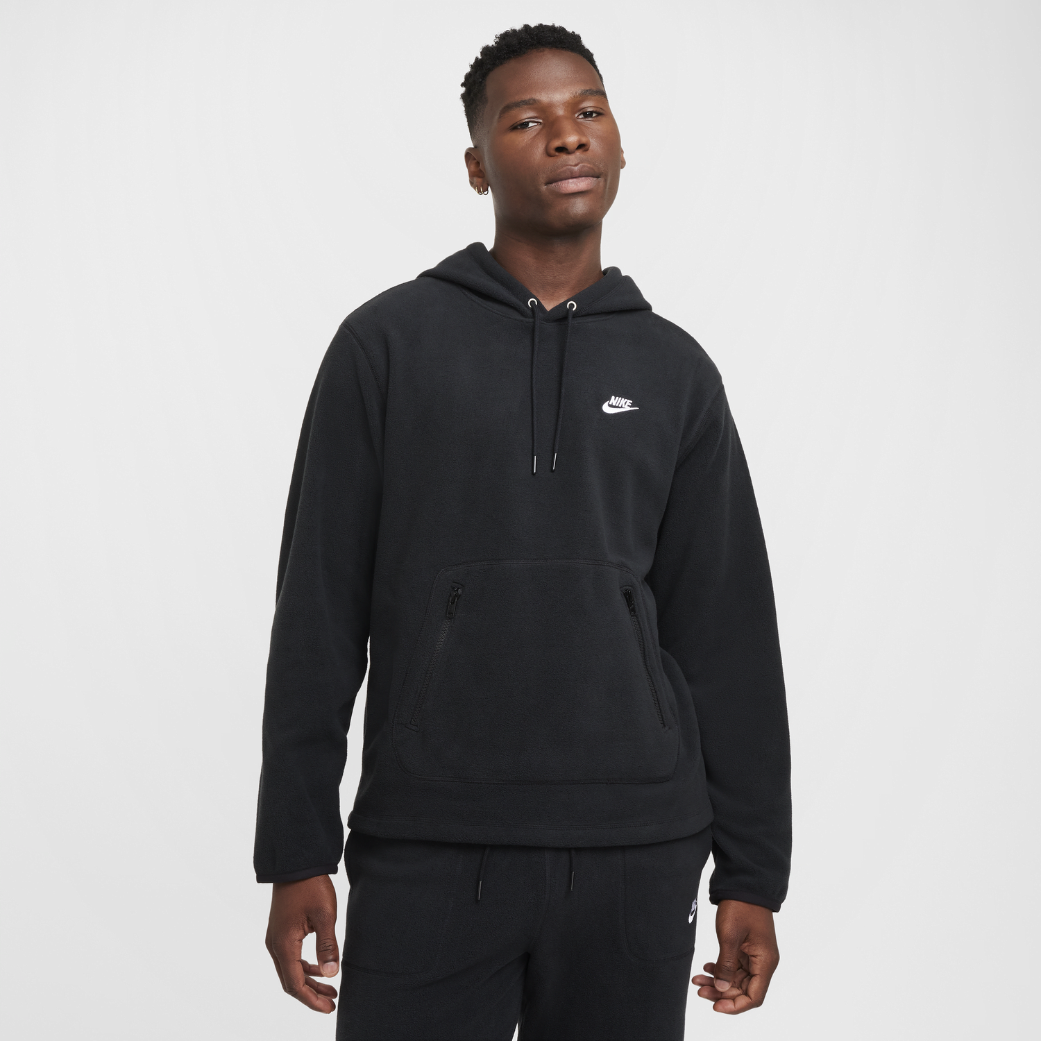 Mikina Nike Club Hoodie Čierna | FZ0660-010, 0