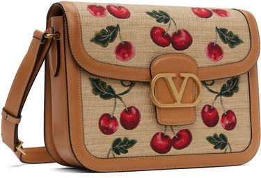 Kabelka Valentino Valentino Garavani 9to5 Mini Cherryfic Shoulder Bag Béžová | 6W0B0R15IXM, 1