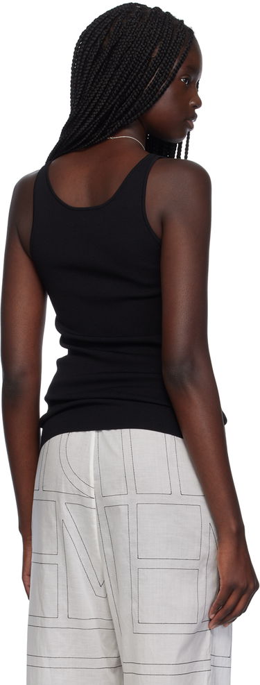 Tielko TOTEME Scoop Neck Tank Top Čierna | 243-WRT0349-YA0080, 2