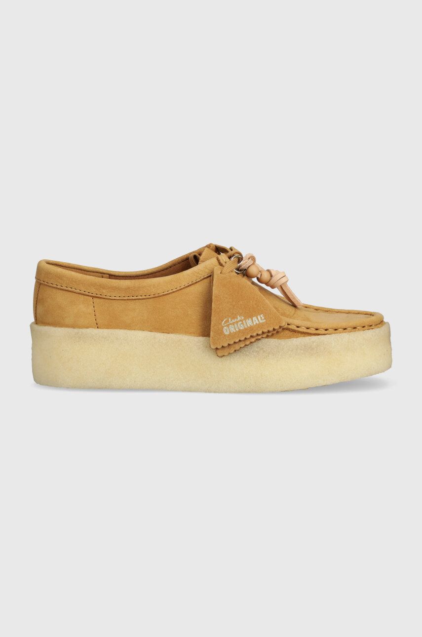 Tenisky a topánky Clarks Originals Wallabee Cup Platform Hnedá | 26176566, 0