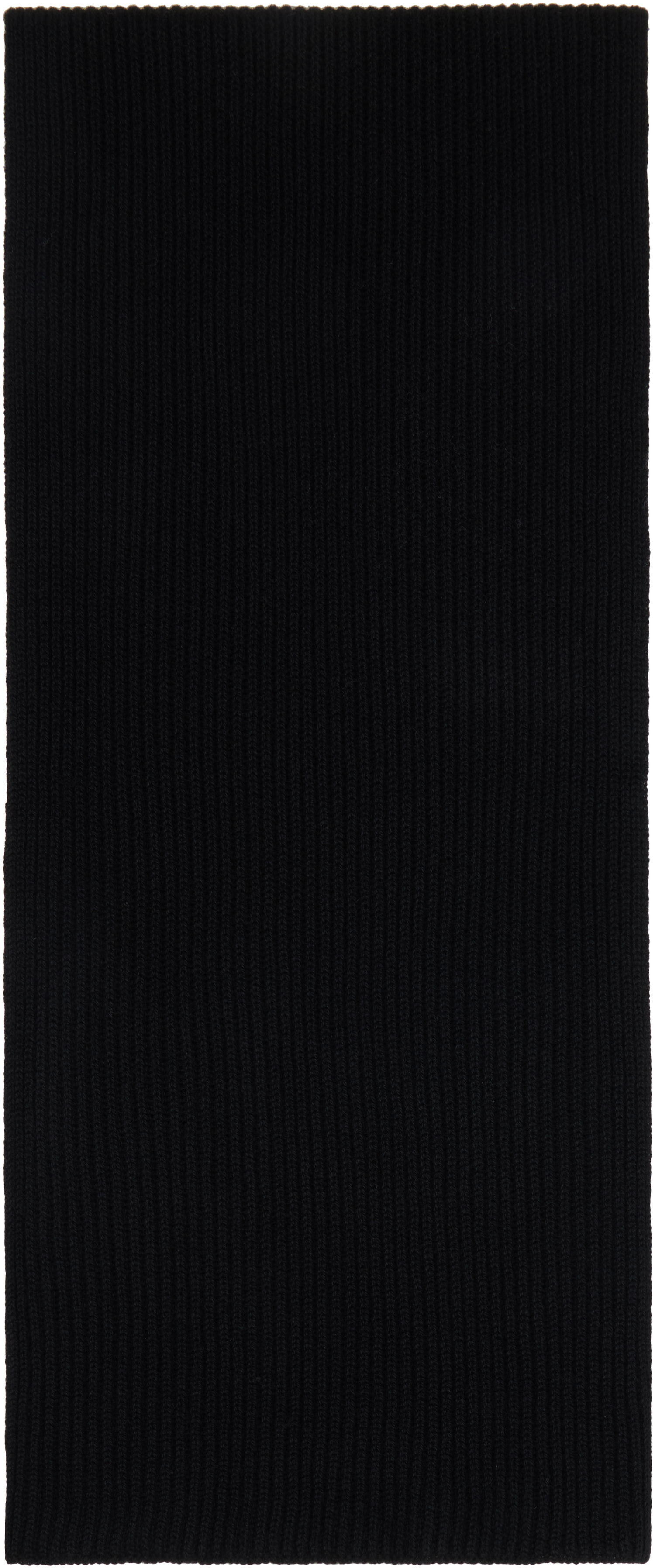 Šál Tom Ford TOM FORD Cashmere Ribbed Knit Scarf Čierna | KSR015-YMK066, 1