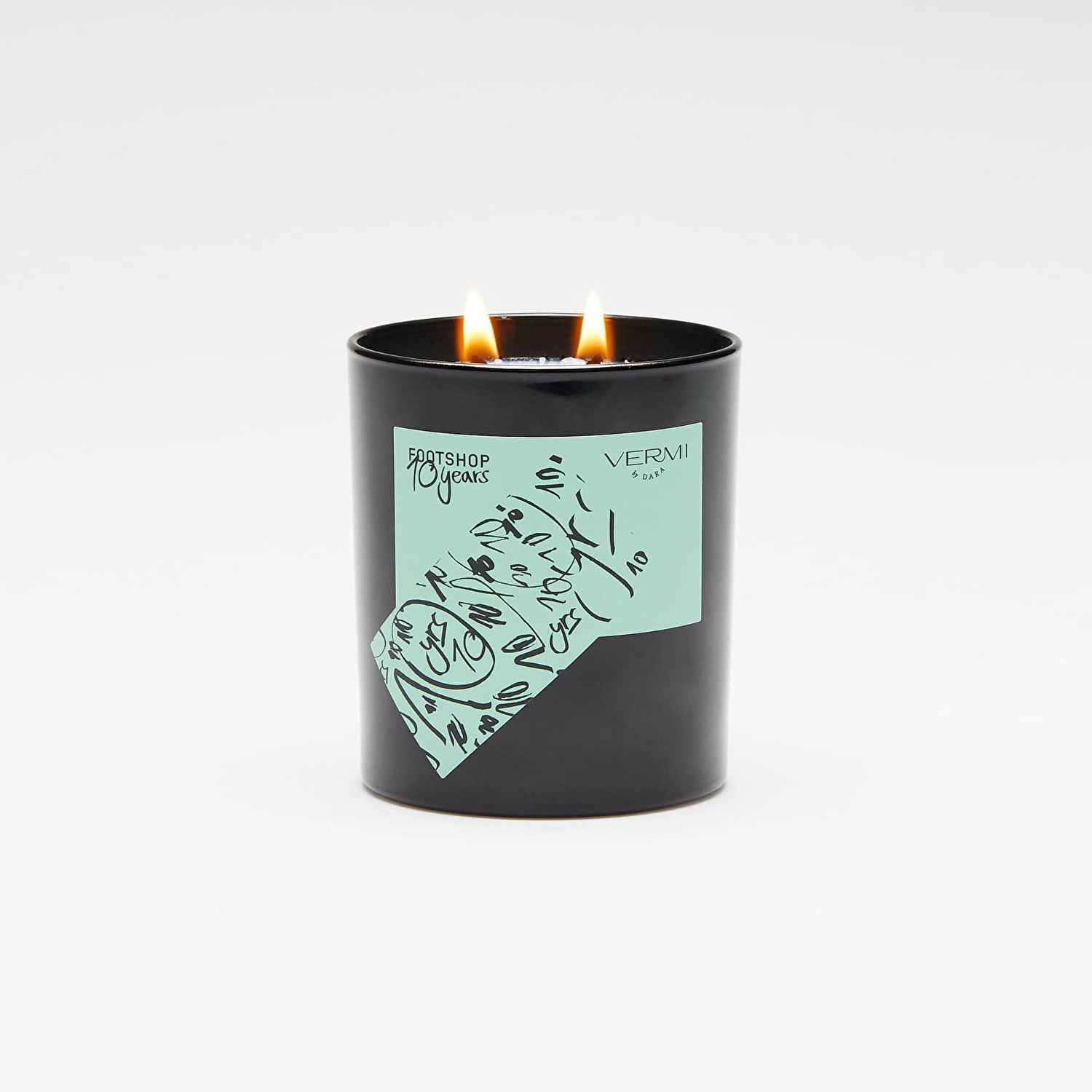 Sviečka Footshop Footshop 10 Years x VERMI by Dara Candle Čierna | FTSHP_159, 0
