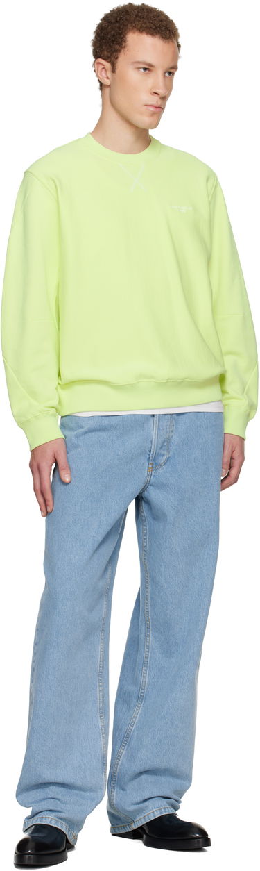 Mikina Givenchy Couture Seam Sweatshirt Žltá | BMJ0P63YS1330, 3