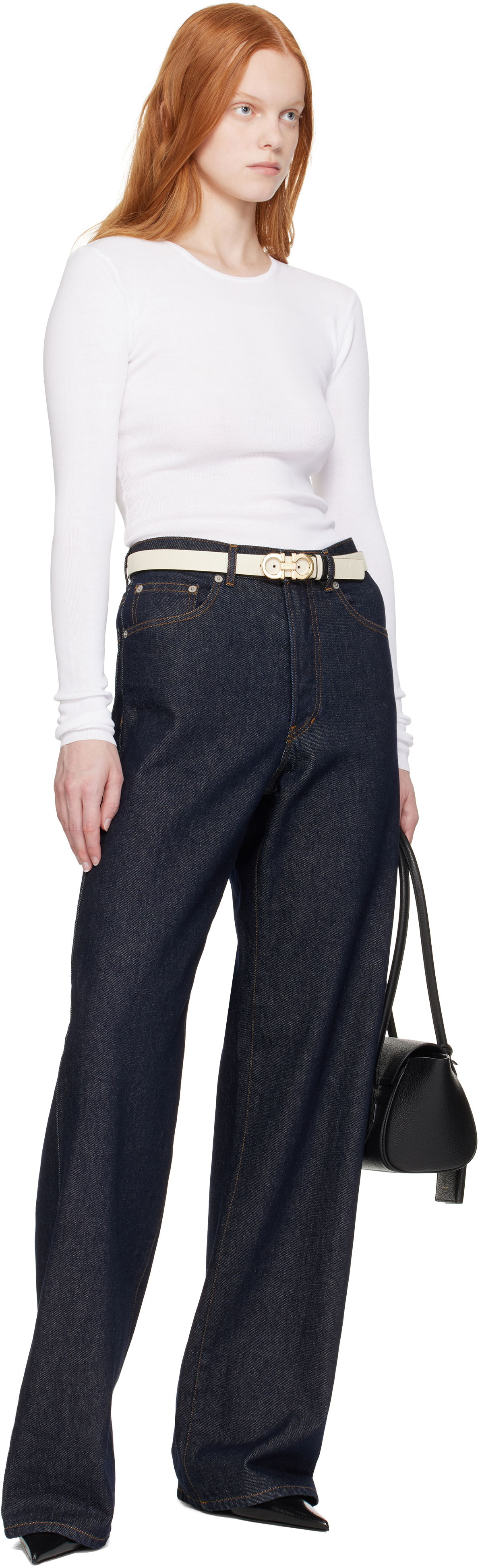 Ferragamo Gancini Reversible Belt