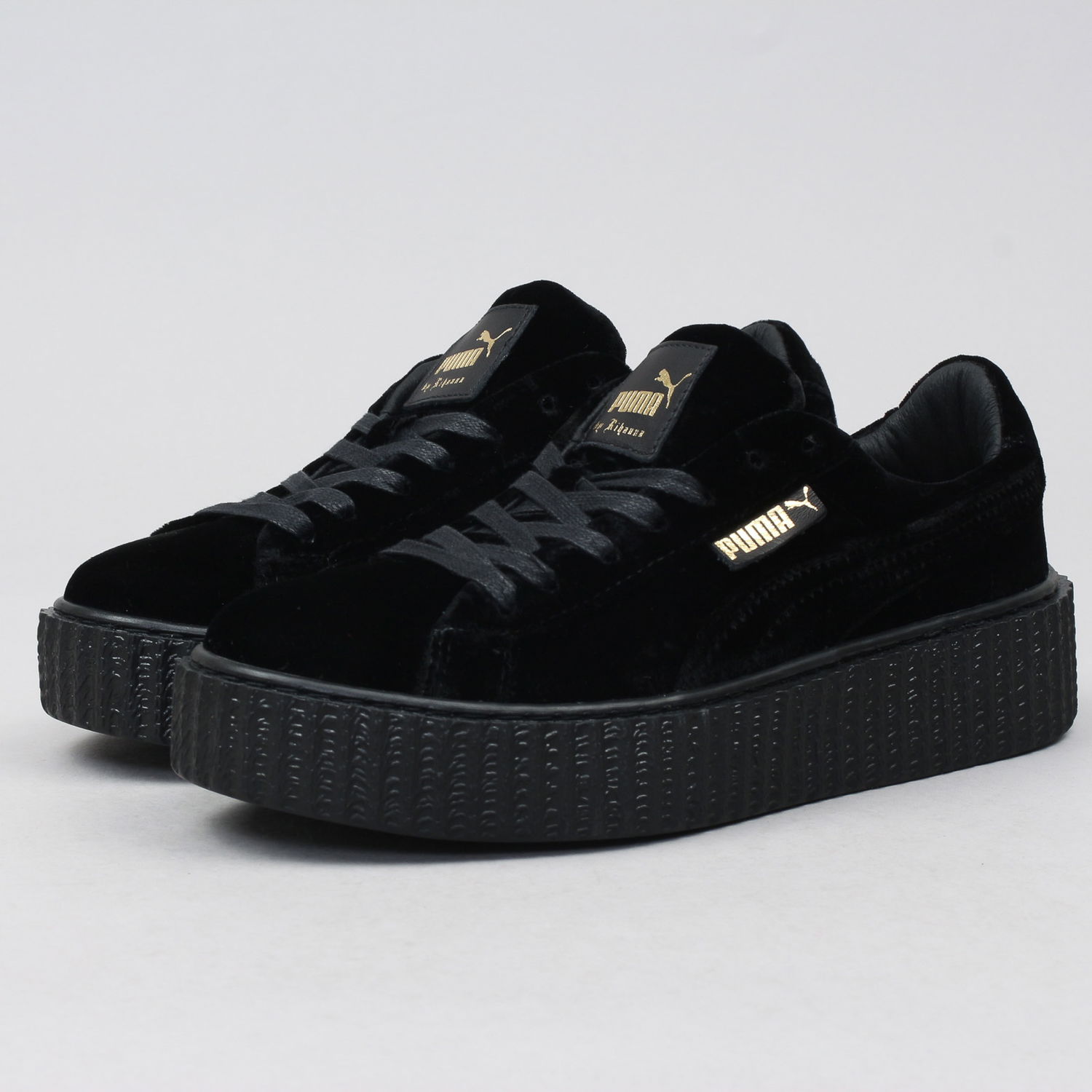 Tenisky a topánky Puma Creepers Velvet black - black - black Čierna | 364466 01, 0