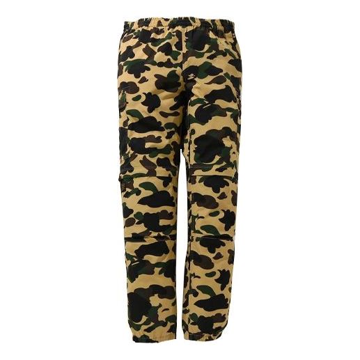 Cargo nohavice BAPE Camo Cargo Pants Žltá | 1H30-152-016