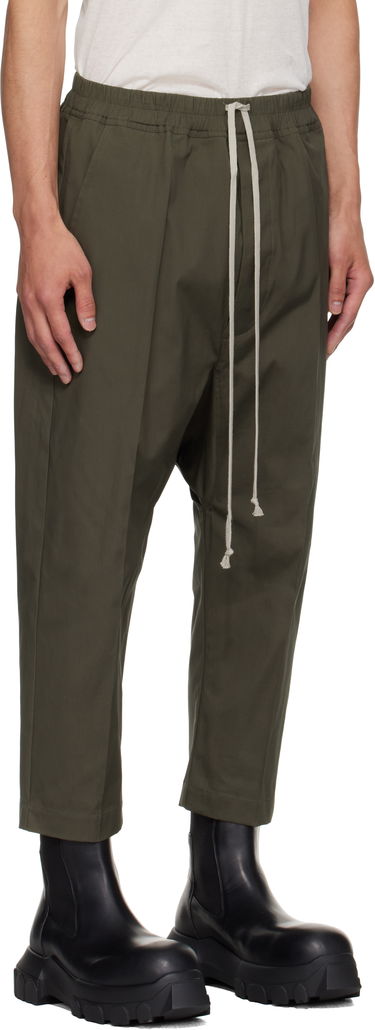 Nohavice Rick Owens Rick Owens Concordians Forever Drawstring Cropped Trousers Čierna | RU02E1381 TE, 4