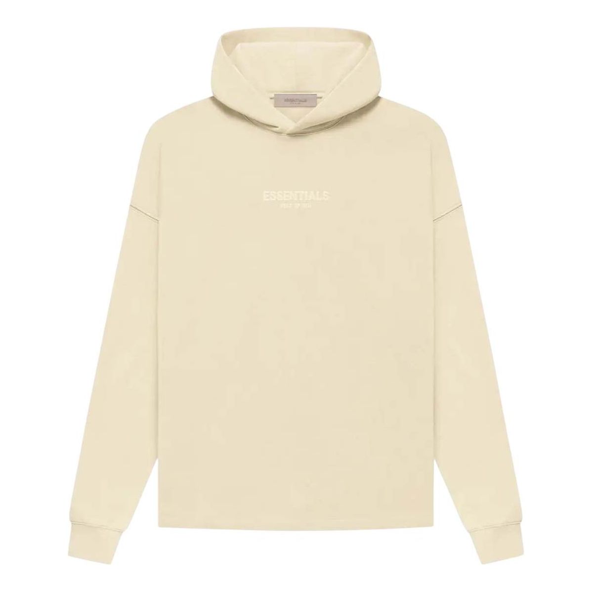 Mikina Fear of God Fear of God Essentials FW22 Relaxed Hoodie Béžová | 192SU222090F, 0