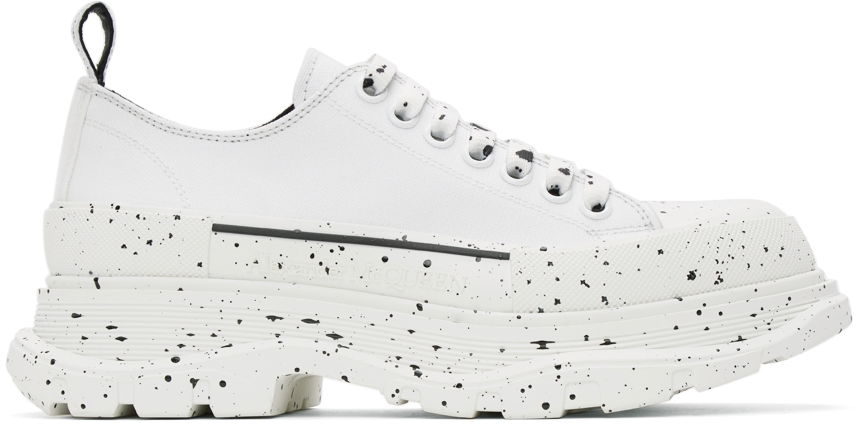 Tenisky a topánky Alexander McQueen Tread Slick Low Sneakers Biela | 682414W4MVI, 0