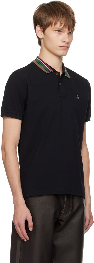 Polo tričko Vivienne Westwood Vivienne Westwood Classic Polo Čierna | 2H01000P-J0009-, 1