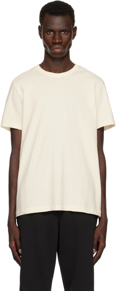 Tričko SKIMS SKIMS Cotton Classic T-Shirt Béžová | TP-TSH-5701M-ECRU, 0