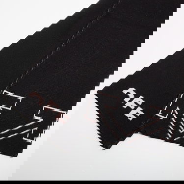 Šál Off-White Type Logo Knit Scarf Čierna | OGMA001F25KNI001103C, 1