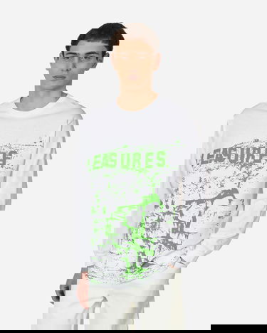Tričko Pleasures THC Longsleeve T-Shirt Biela | P23SP054 WHITE, 3