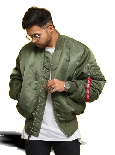 Bomber bunda Alpha Industries MA - 1 Zelené | 100101 01