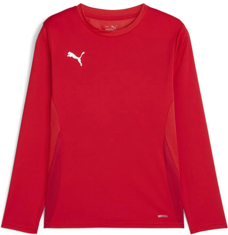 Dres Puma teamGOAL LS Jersey Jr Long Sleeve T-Shirt Červená | 705751-01, 0