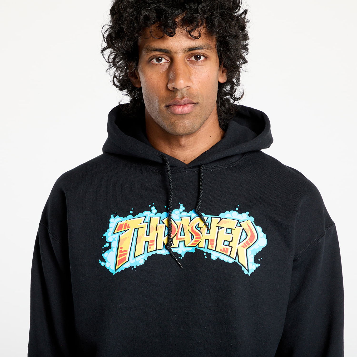 Mikina Thrasher Thrasher Graff Hoodie Čierna | 145702, 1