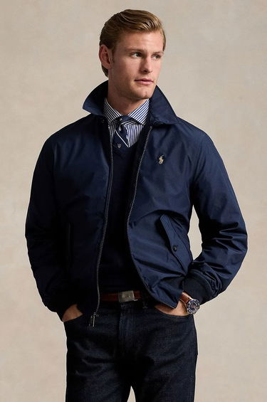 Vetrovka Polo by Ralph Lauren Navy Blue Bomber Jacket Navy | 710938512, 0