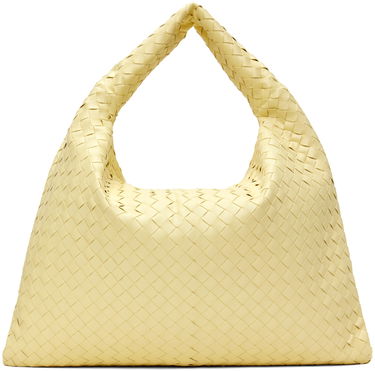 Tote bag Bottega Veneta Large Woven Leather Tote Bag Žltá | 763970 V3IV1, 0
