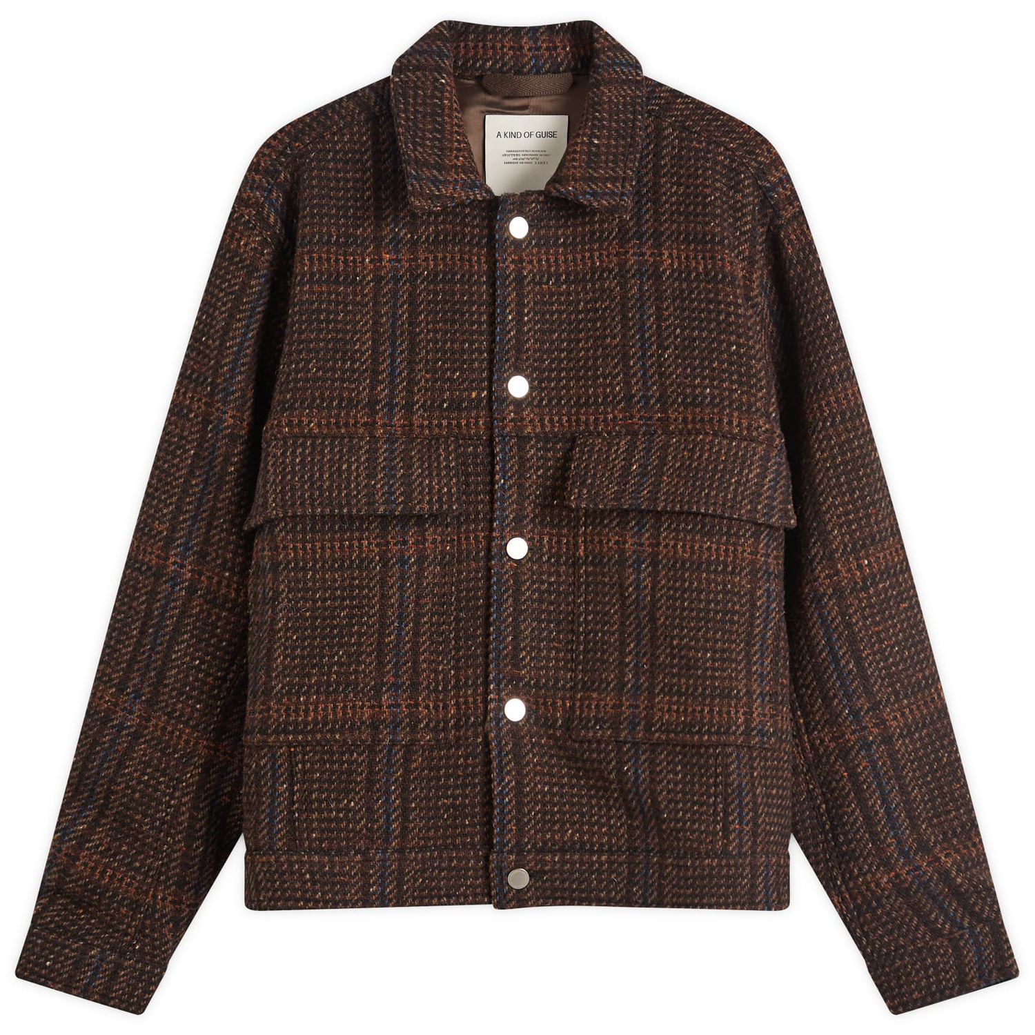 Bunda A Kind of Guise A Kind of Guise Dragan Wool Jacket Hnedá | 3003-14809-657, 1