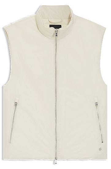 Vesta BOSS Water-repellent Gilet with Down Filling Béžová | 50549189