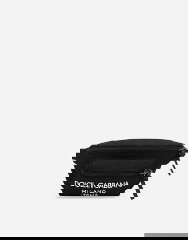 Ľadvinka Dolce & Gabbana Dolce & Gabbana Nylon Logo Belt Bag Čierna | EM0103AB12480999, 0