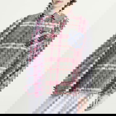 Košeľa Needles Rebuild by Needles 7 Cuts Wide Flannel Shirt Rôznofarebný | RW391-ASRT, 2