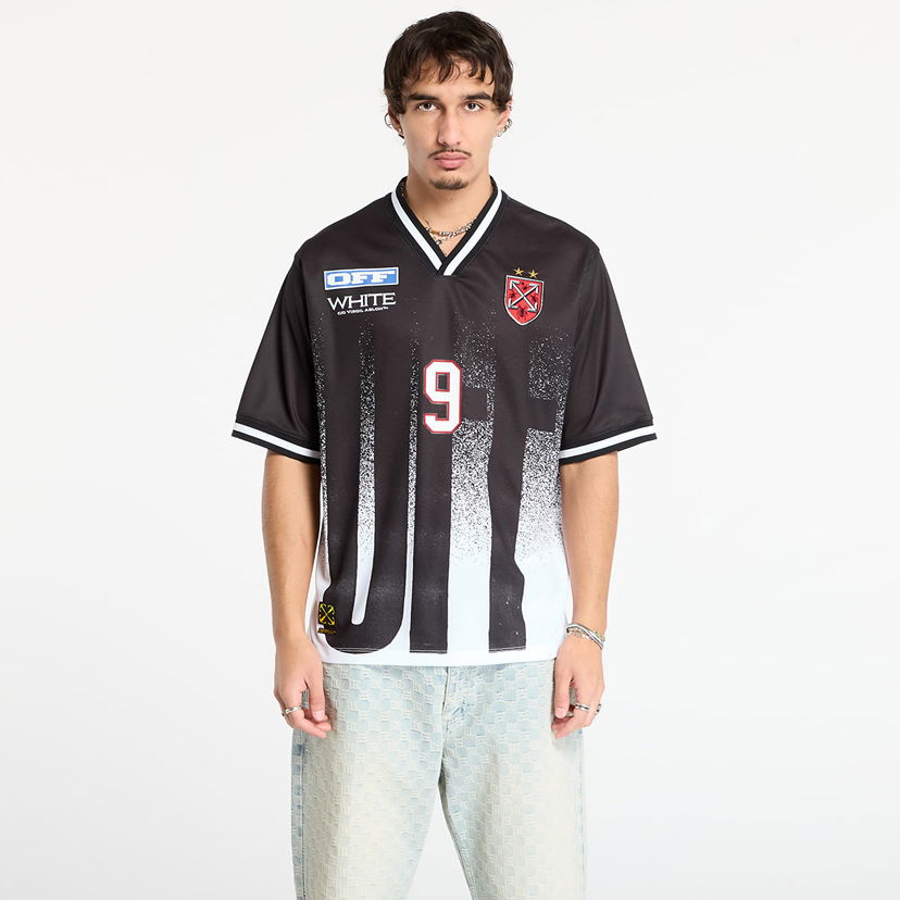 Dres Off-White Big Off Gradient Soccer S/S Tee Rôznofarebný | OMAD00SF25JER0041001