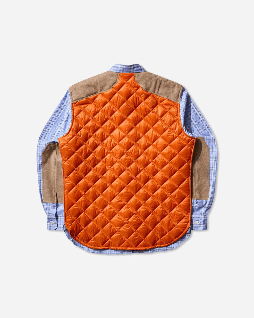 Košeľa Junya Watanabe Quilted Shirt Oranžová | WP-B012-W25 1