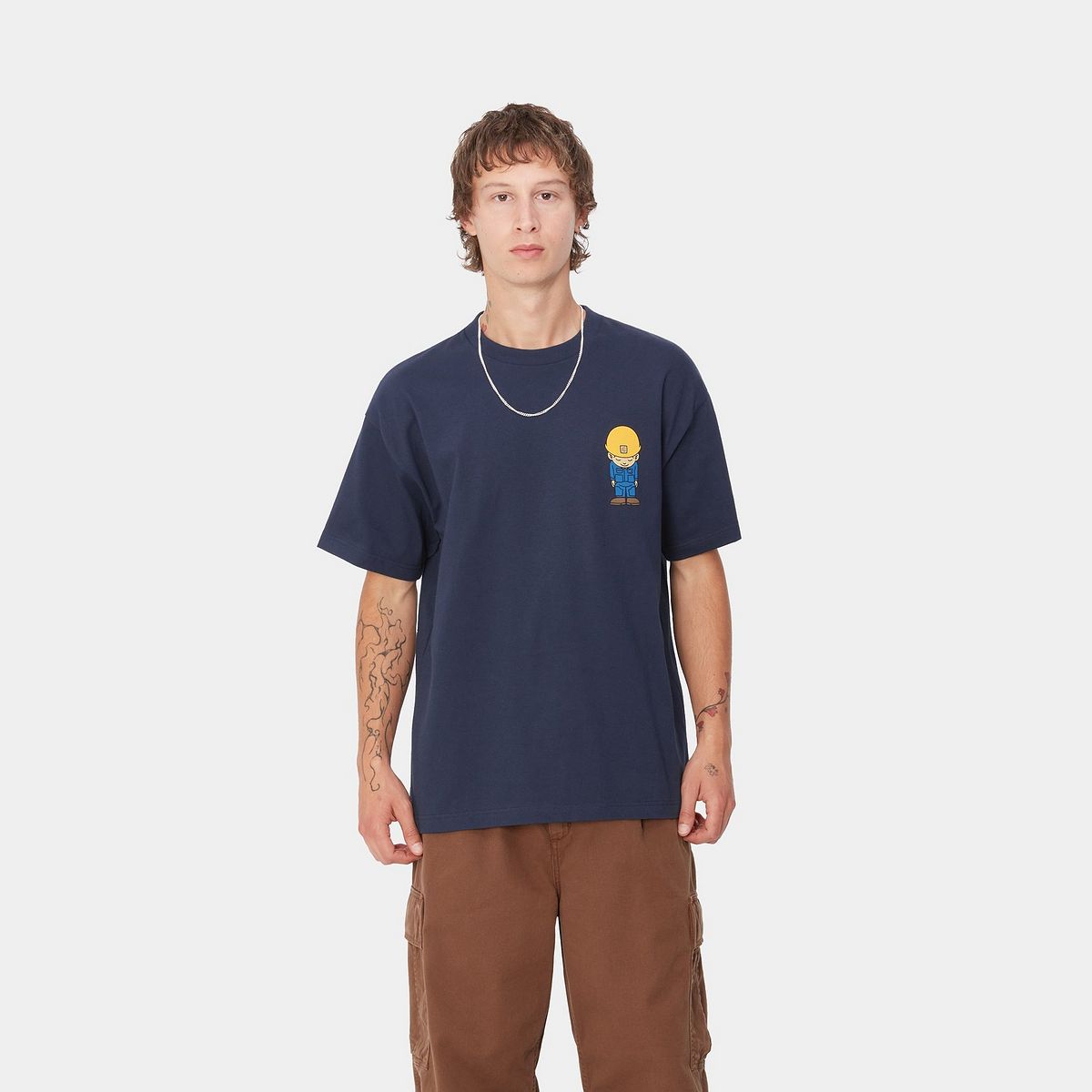 Tričko Carhartt WIP Short Sleeve Graphic T-Shirt Modrá | I033994_9, 0