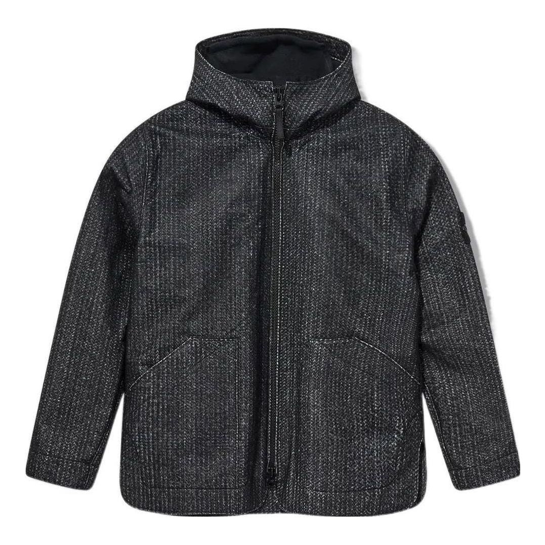 Mikina Stone Island Reflective Needle Punched Jacket Čierna | 771543199-V0029, 0