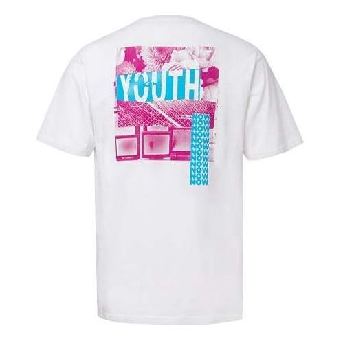 Tričko Converse Youth Now Graphic T-Shirt Biela | 10019928-A01